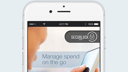 Securelock on an iPhone