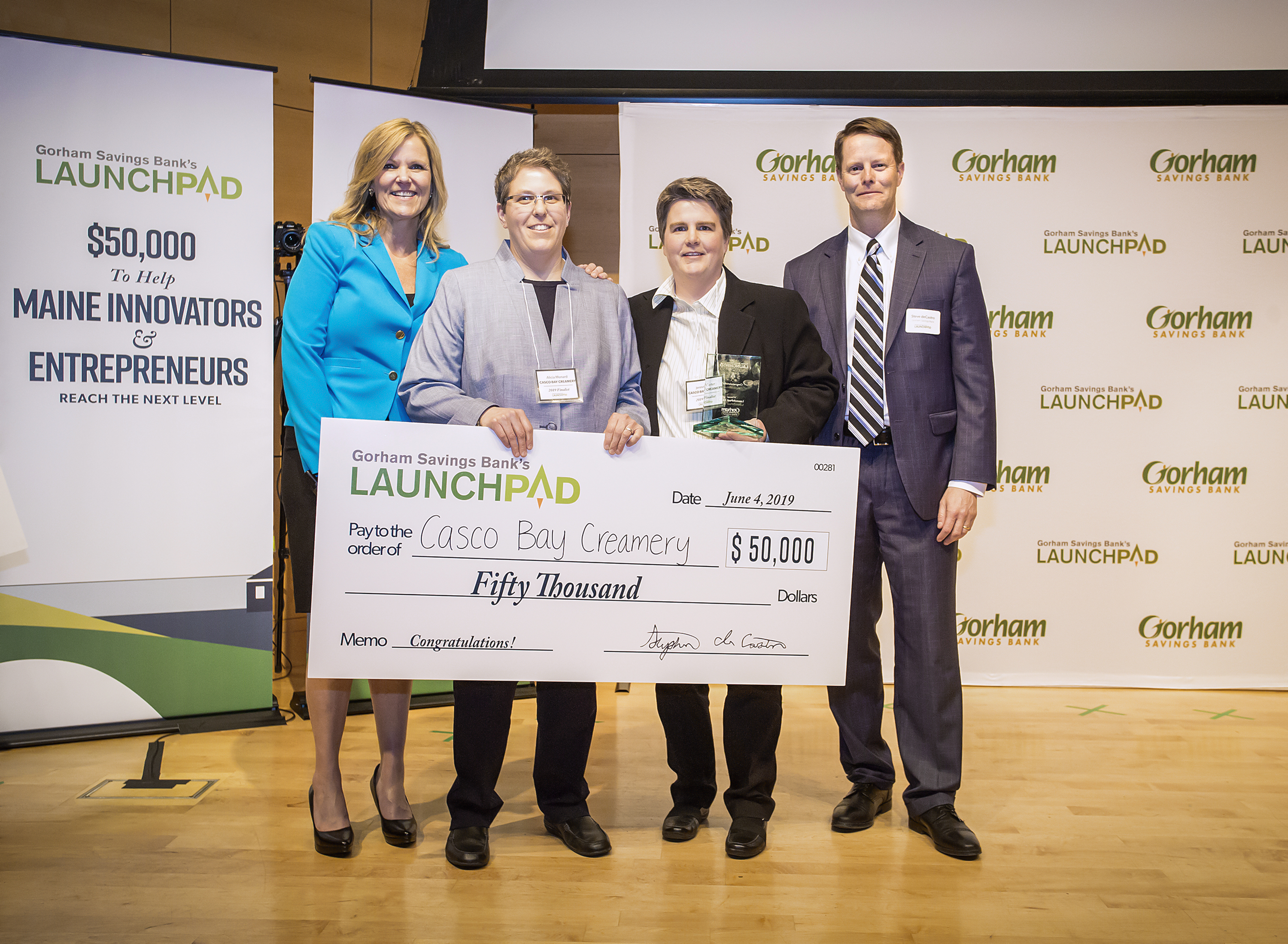 Casco Bay Creamery Wins GSB’s $50,000 LaunchPad Grant