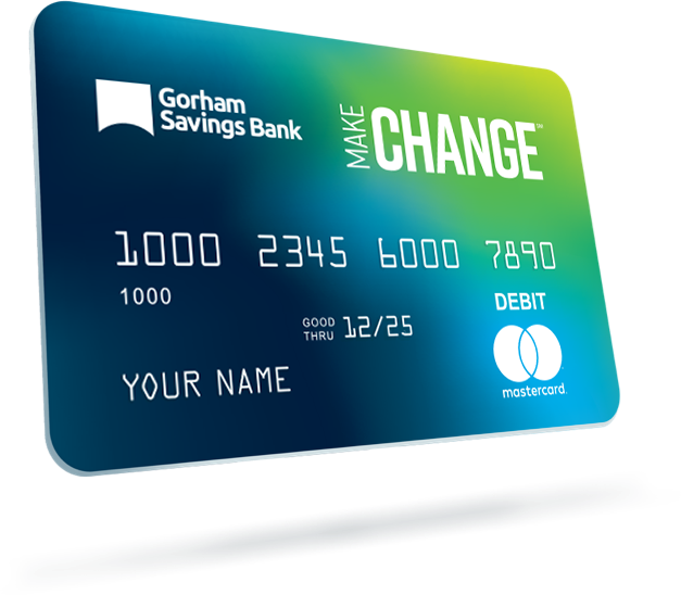 Make Change card with new logo