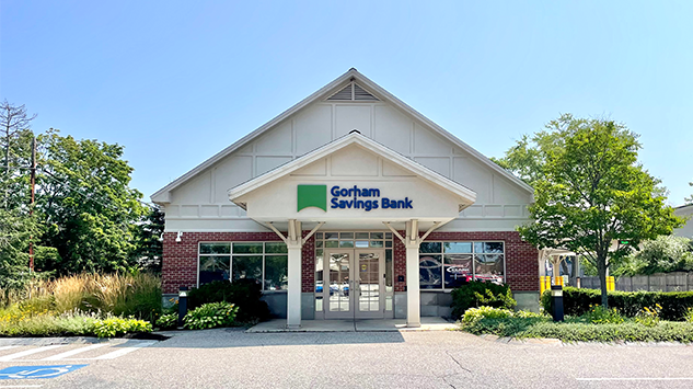 Photo of Gorham Savings Bank's Windham branch location.
